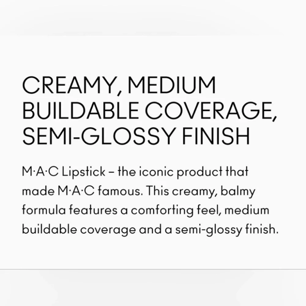 Ⓜ️Mac Cremesheen Lipstick Crème Cup Pink Brand New in Box Authentic - Picture 7 of 12
